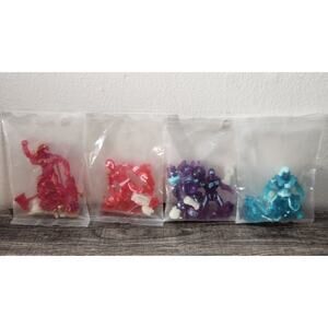 GLYOS Tron Battle Tribes 3" Figures Set Of 4 Complete New Sealed